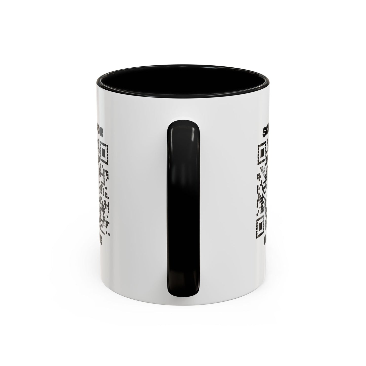 Fun – Mug – Black – Scan for a Joke - QR NATION