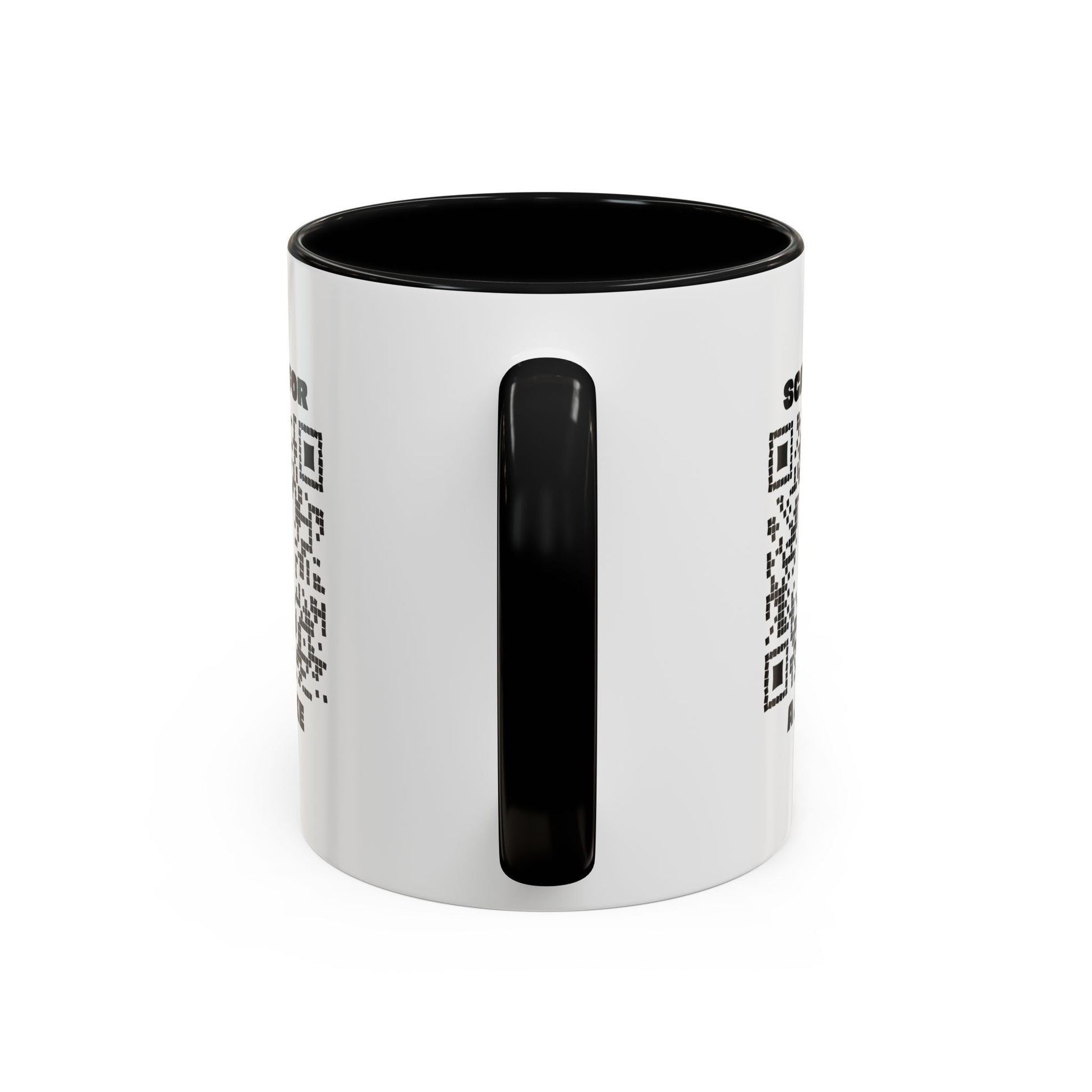 Fun – Mug – Black – Scan for a Joke - QR NATION