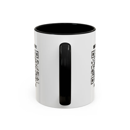 Fun – Mug – Black – Scan for a Joke - QR NATION