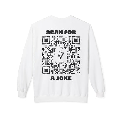 Fun – Sweatshirt – Scan for a Joke - QR NATION