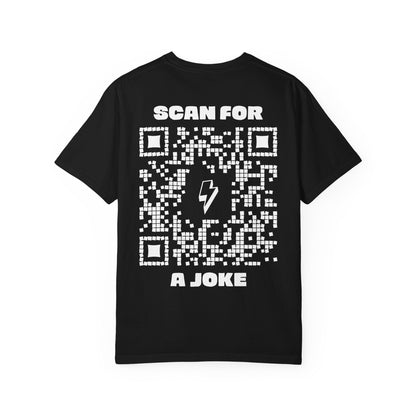Fun – T-shirt – Scan for a Joke - QR NATION