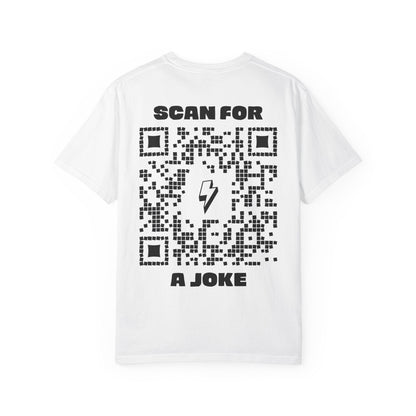Fun – T-shirt – Scan for a Joke - QR NATION