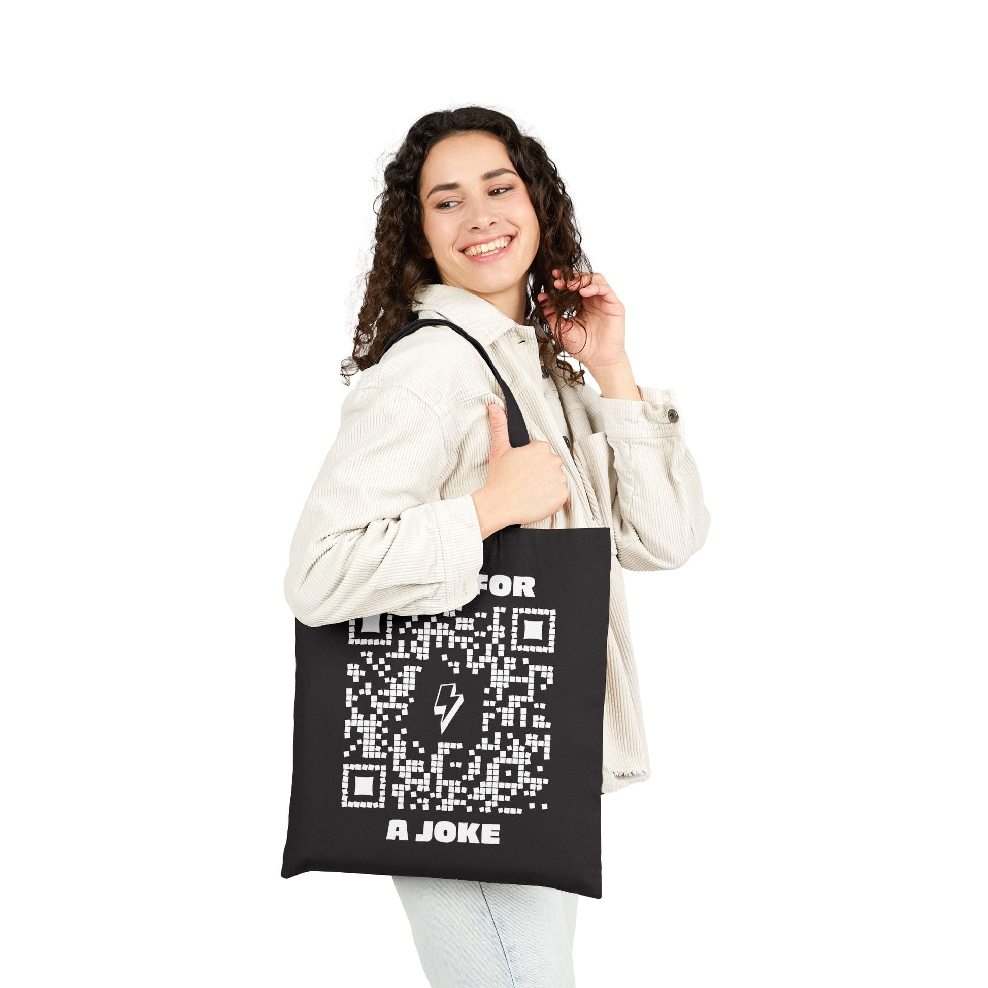 Fun – Tote Bag – Scan for a Joke - QR NATION