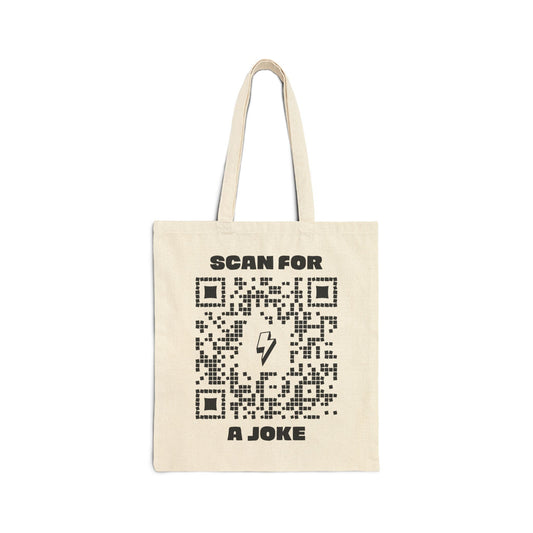 Fun – Tote Bag – Scan for a Joke - QR NATION
