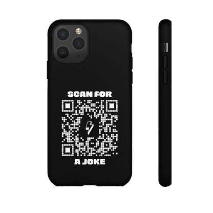 Fun – Tough Case – Black – Scan for a Joke - QR NATION