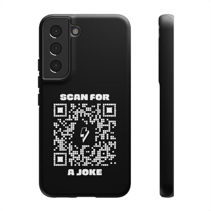 Fun – Tough Case – Black – Scan for a Joke - QR NATION