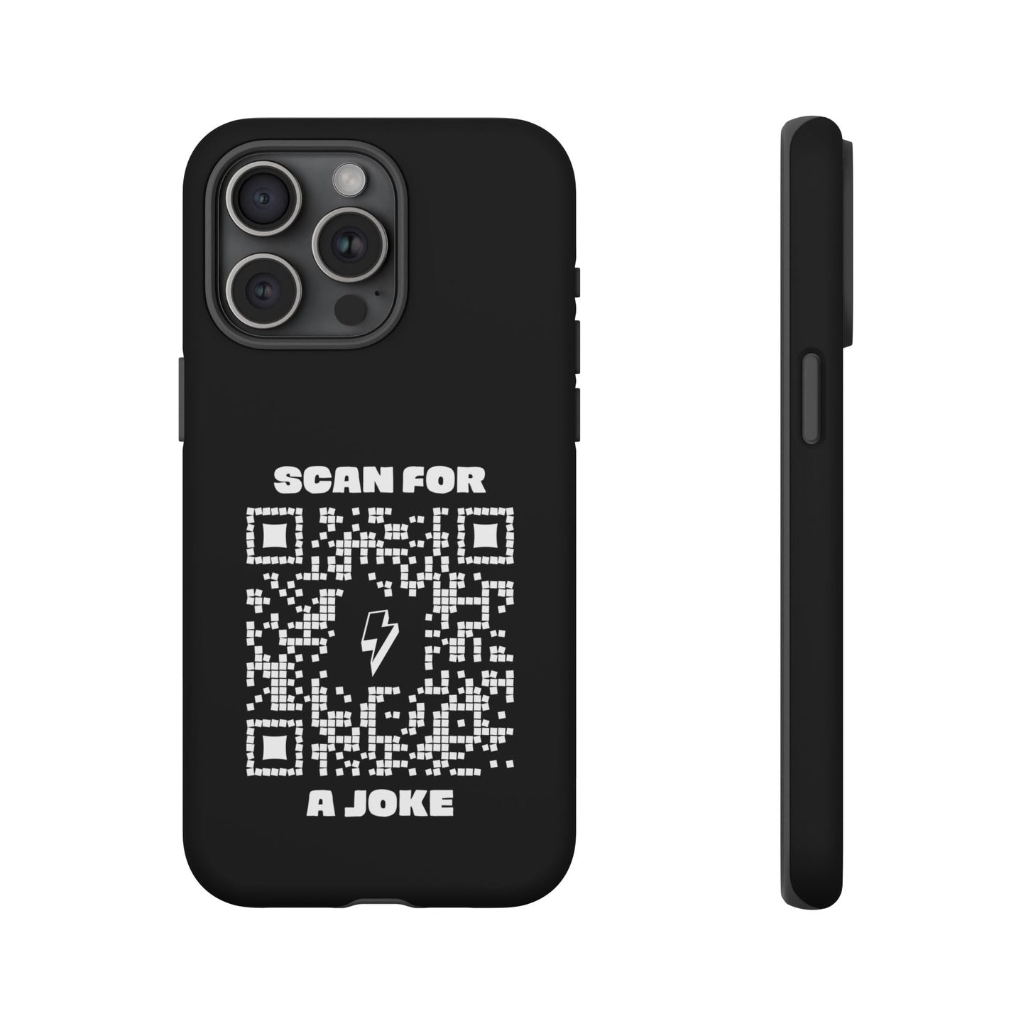 Fun – Tough Case – Black – Scan for a Joke - QR NATION