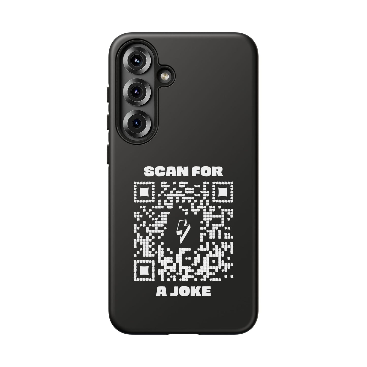 Fun – Tough Case – Black – Scan for a Joke - QR NATION
