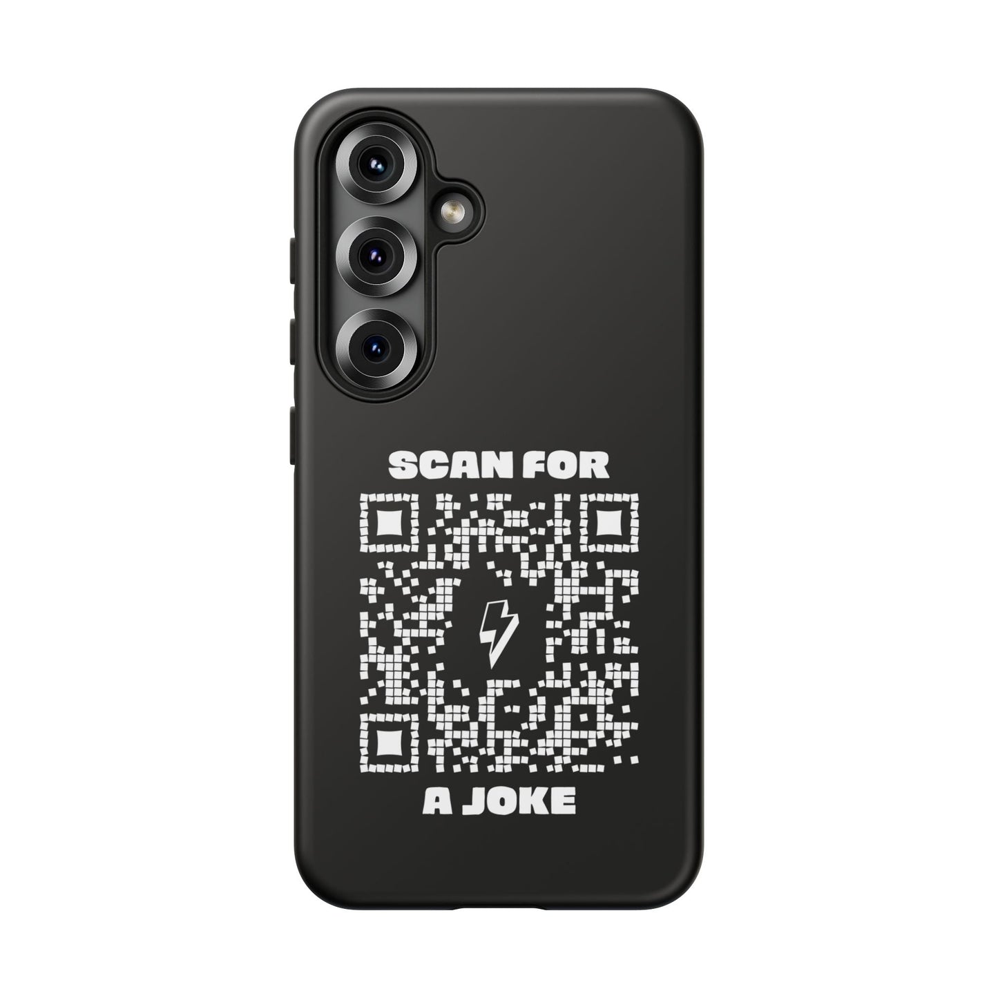 Fun – Tough Case – Black – Scan for a Joke - QR NATION