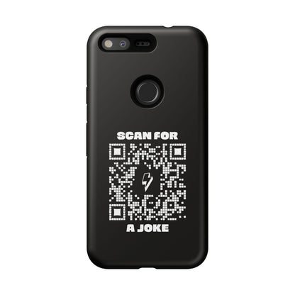 Fun – Tough Case – Black – Scan for a Joke - QR NATION