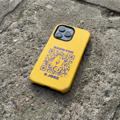 Fun – Tough Case – Black – Scan for a Joke - QR NATION