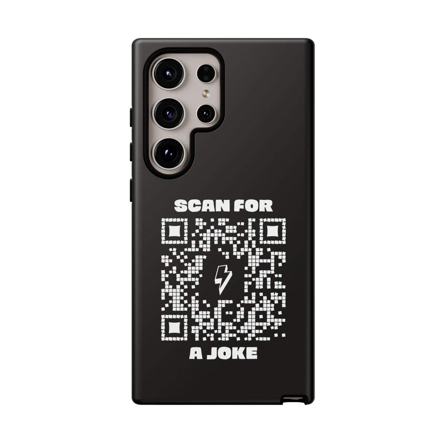Fun – Tough Case – Black – Scan for a Joke - QR NATION