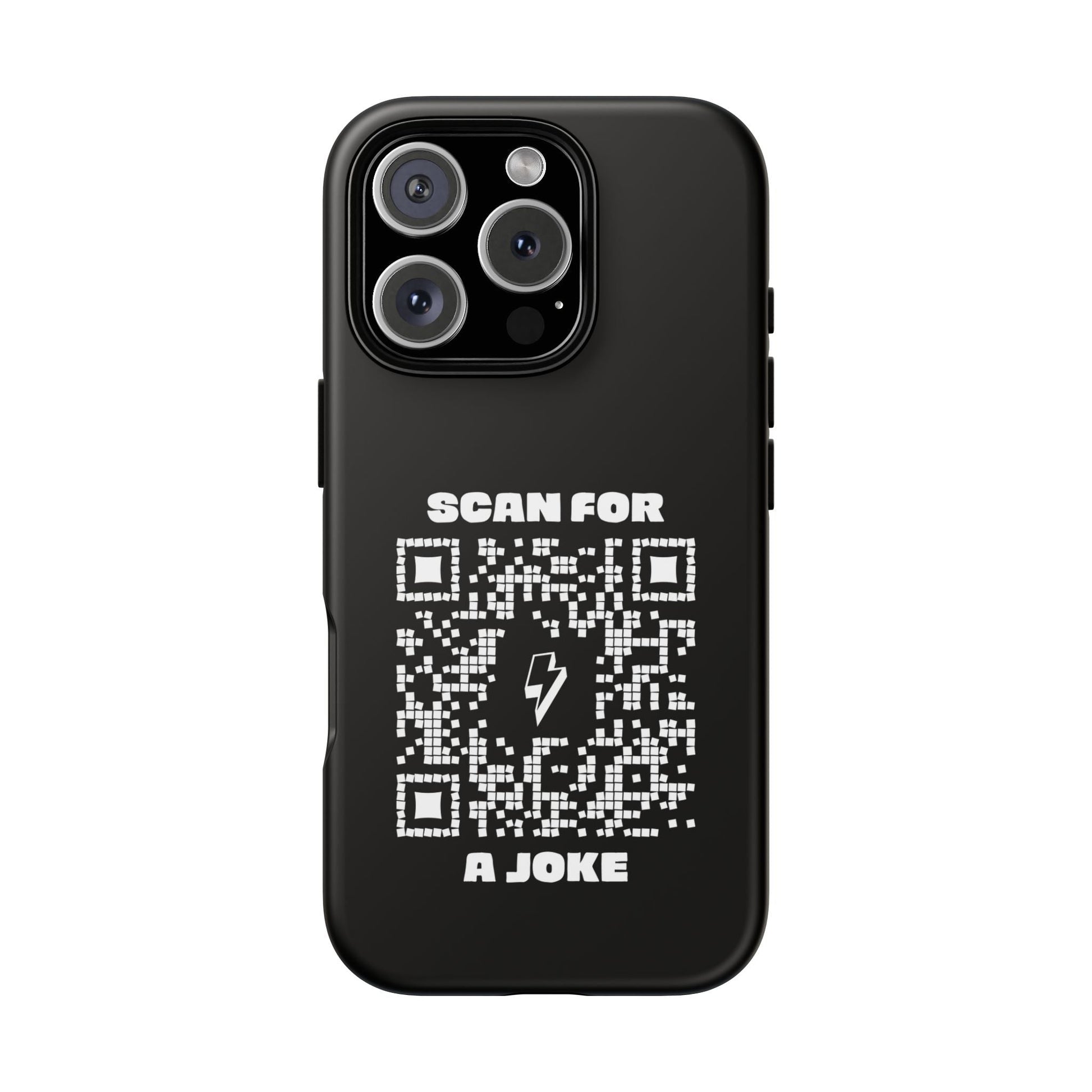 Fun – Tough Case – Black – Scan for a Joke - QR NATION