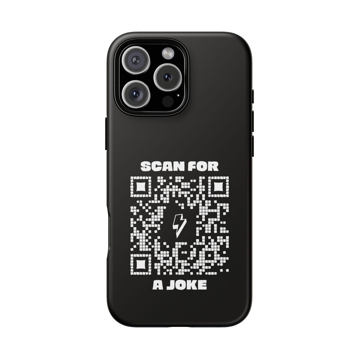 Fun – Tough Case – Black – Scan for a Joke - QR NATION