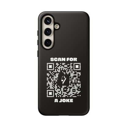 Fun – Tough Case – Black – Scan for a Joke - QR NATION