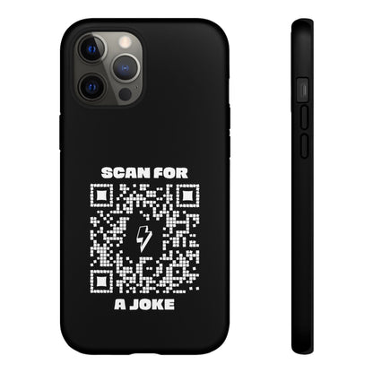 Fun – Tough Case – Black – Scan for a Joke - QR NATION