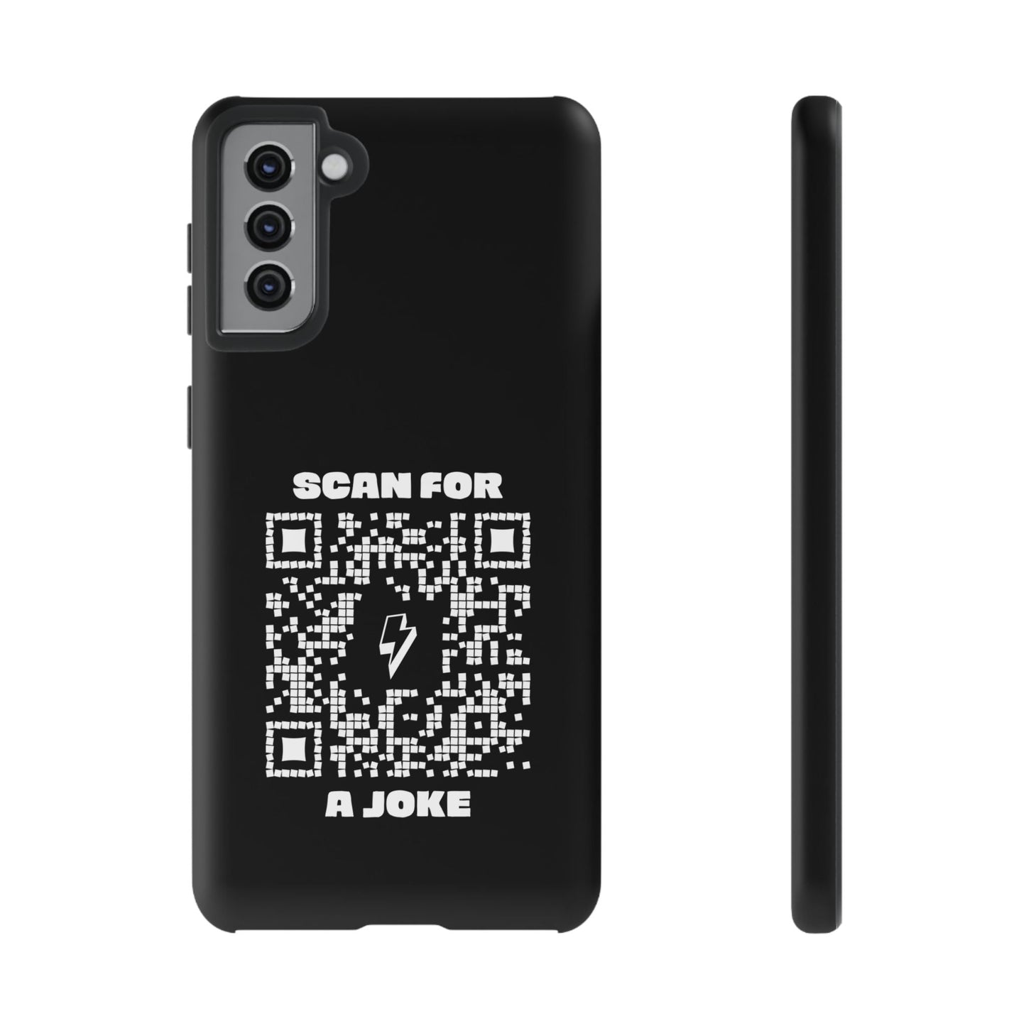 Fun – Tough Case – Black – Scan for a Joke - QR NATION