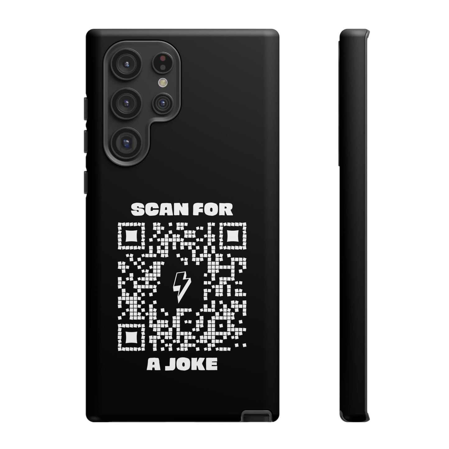 Fun – Tough Case – Black – Scan for a Joke - QR NATION
