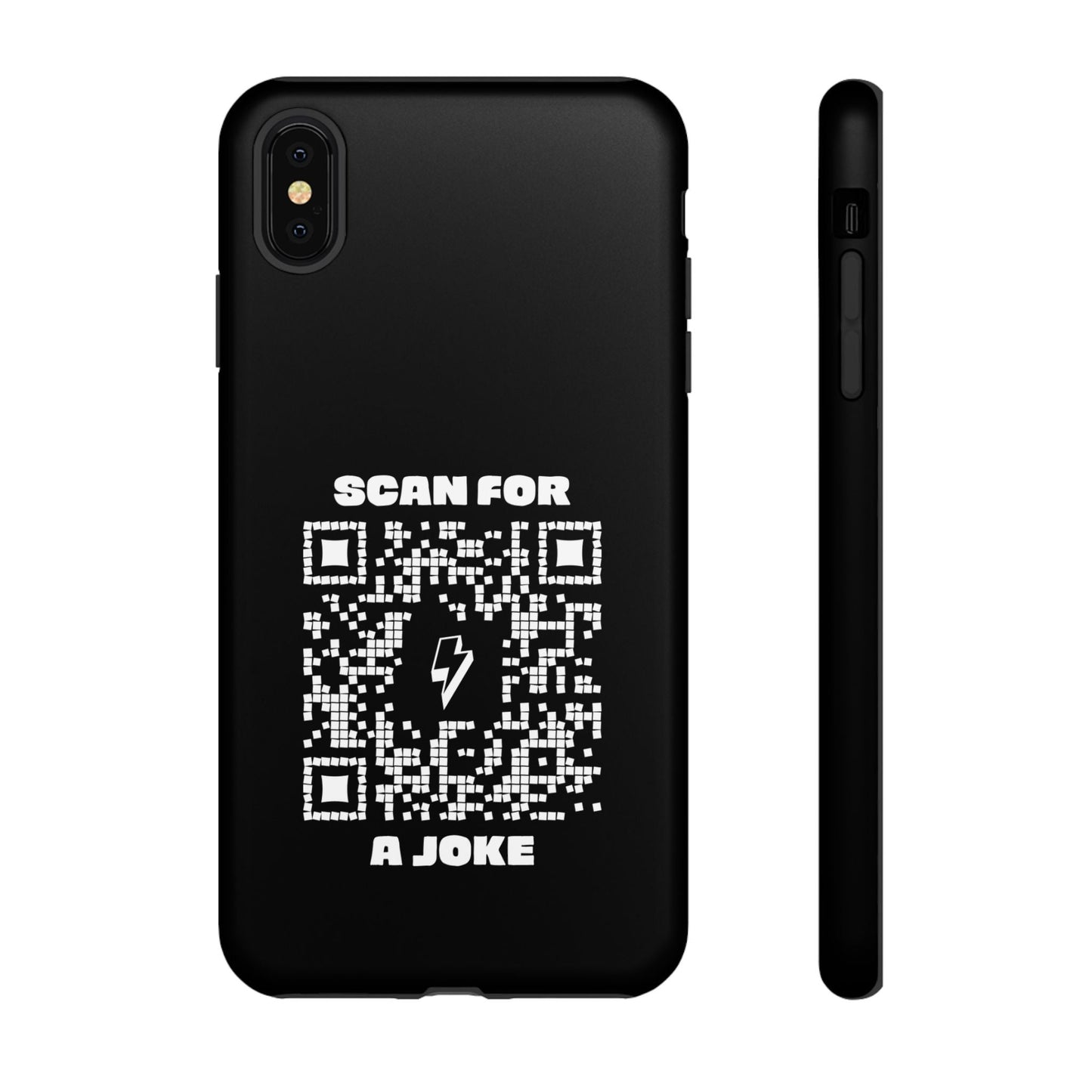Fun – Tough Case – Black – Scan for a Joke - QR NATION