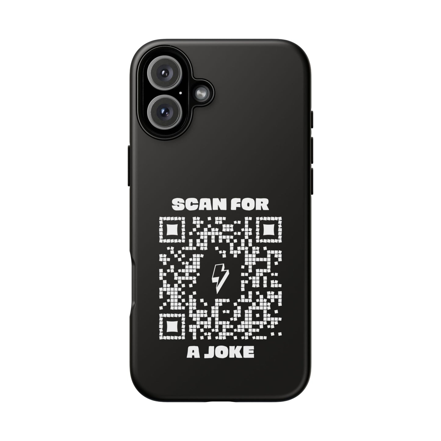 Fun – Tough Case – Black – Scan for a Joke - QR NATION