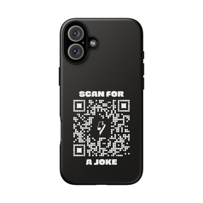 Fun – Tough Case – Black – Scan for a Joke - QR NATION
