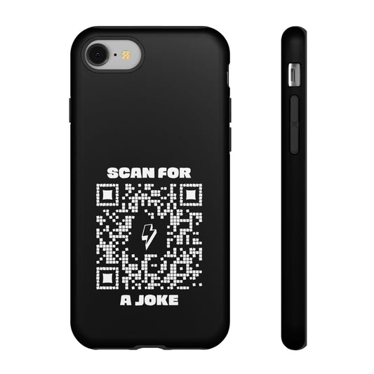 Fun – Tough Case – Black – Scan for a Joke - QR NATION