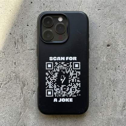 Fun – Tough Case – Yellow – Scan for a Joke - QR NATION
