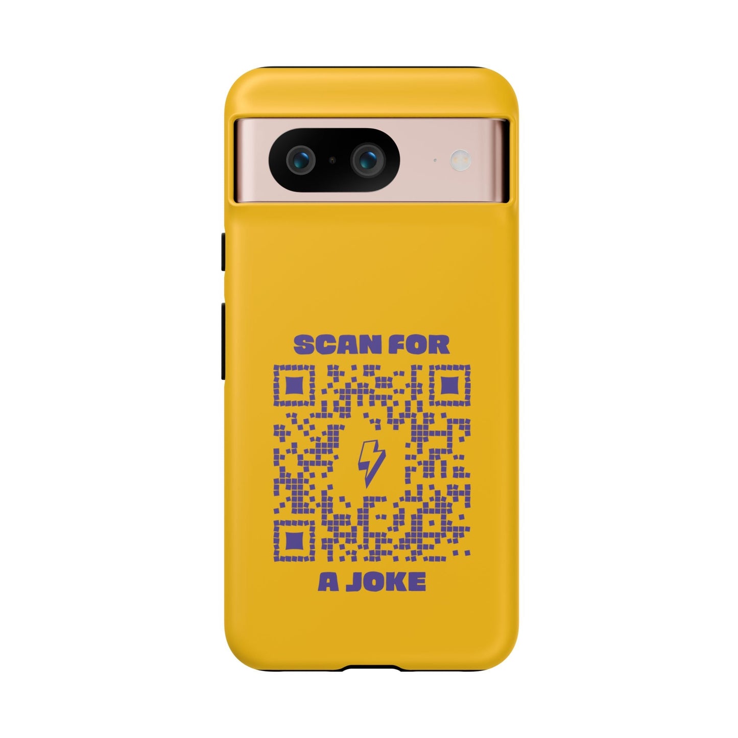 Fun – Tough Case – Yellow – Scan for a Joke - QR NATION