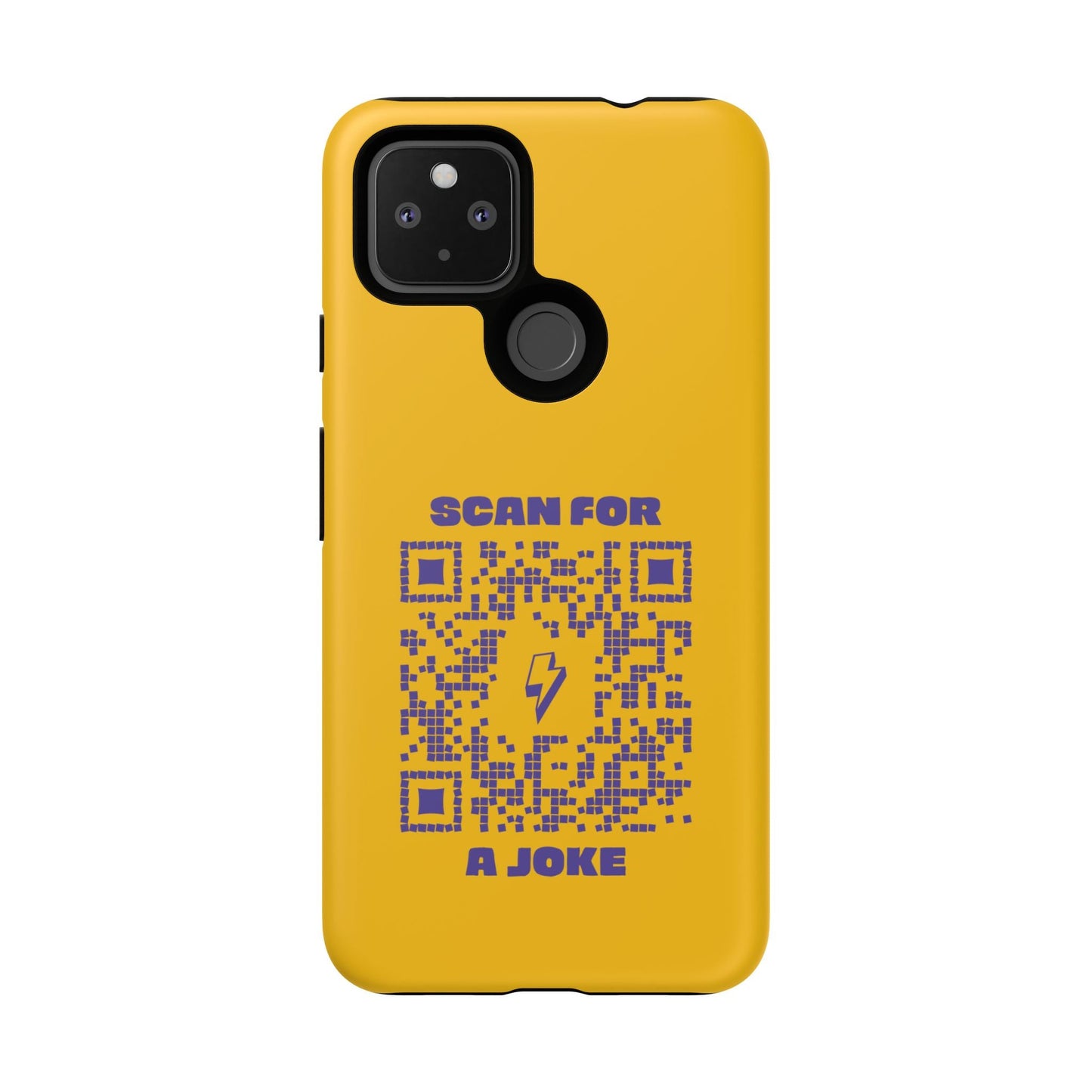 Fun – Tough Case – Yellow – Scan for a Joke - QR NATION