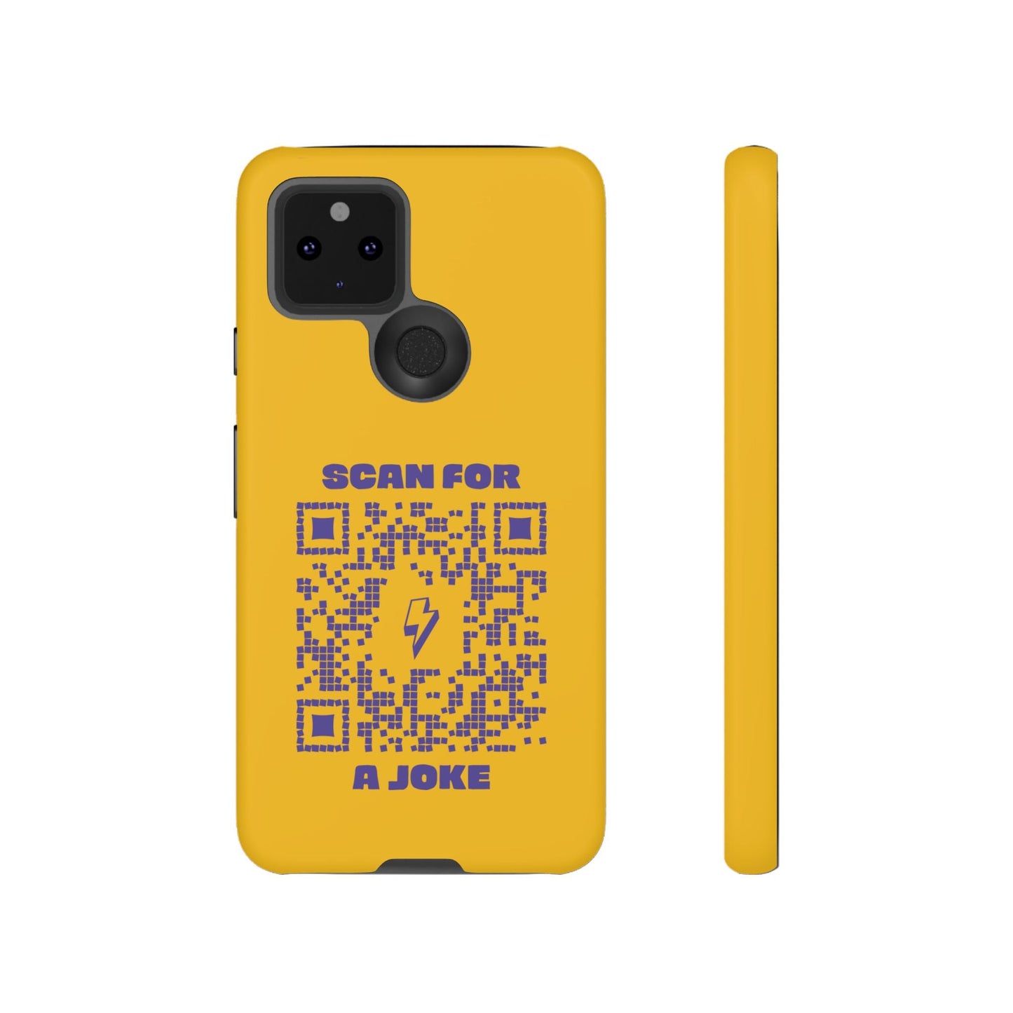 Fun – Tough Case – Yellow – Scan for a Joke - QR NATION