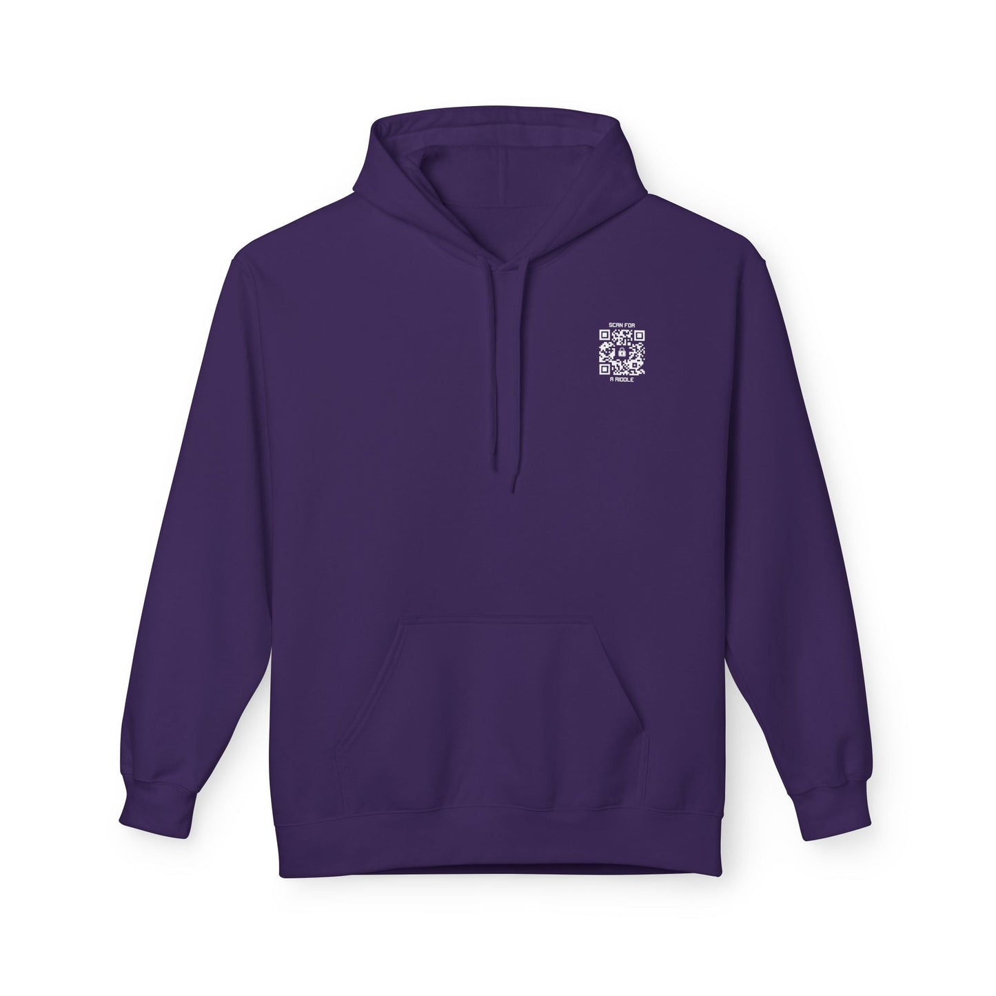 Hidden – Hoodie – Scan for a Riddle - QR NATION