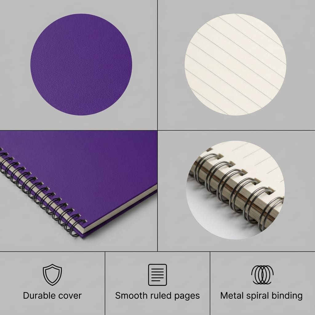 Hidden – Notebook – Black – Scan for a Riddle - QR NATION