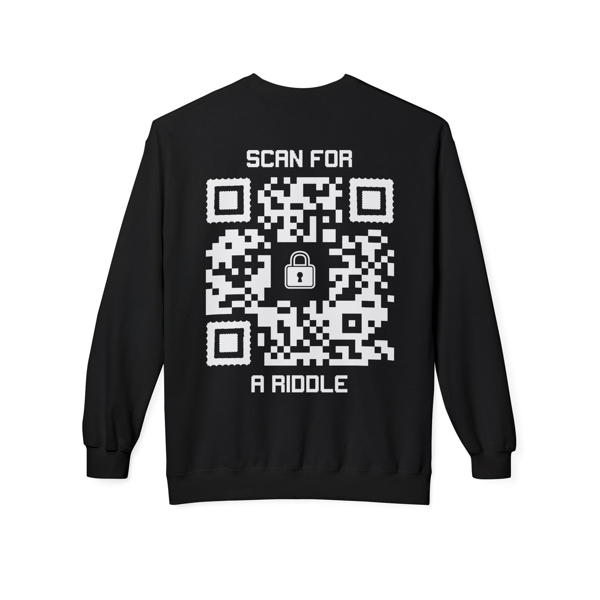 Hidden – Sweatshirt – Scan for a Riddle - QR NATION