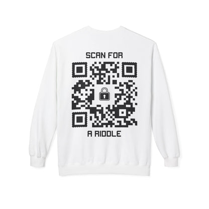 Hidden – Sweatshirt – Scan for a Riddle - QR NATION