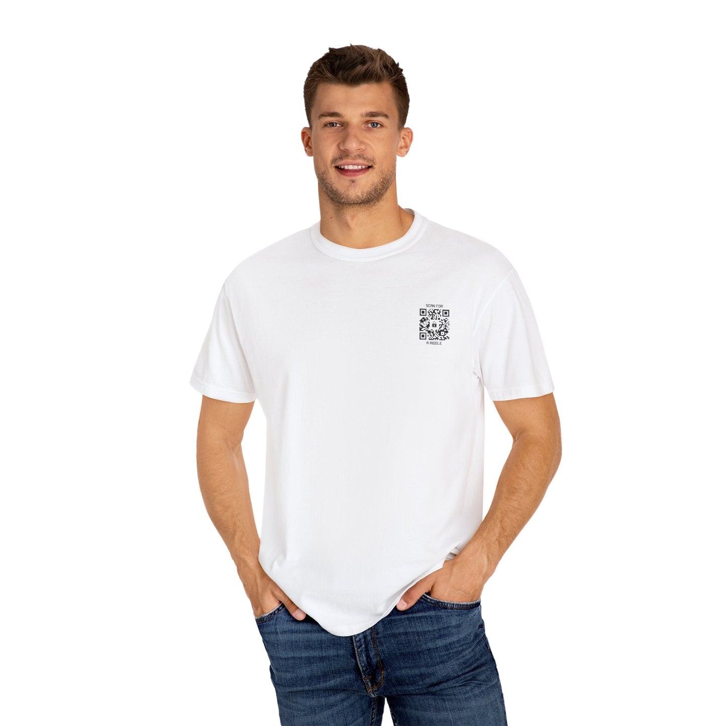 Hidden – T-shirt – Scan for a Riddle - QR NATION