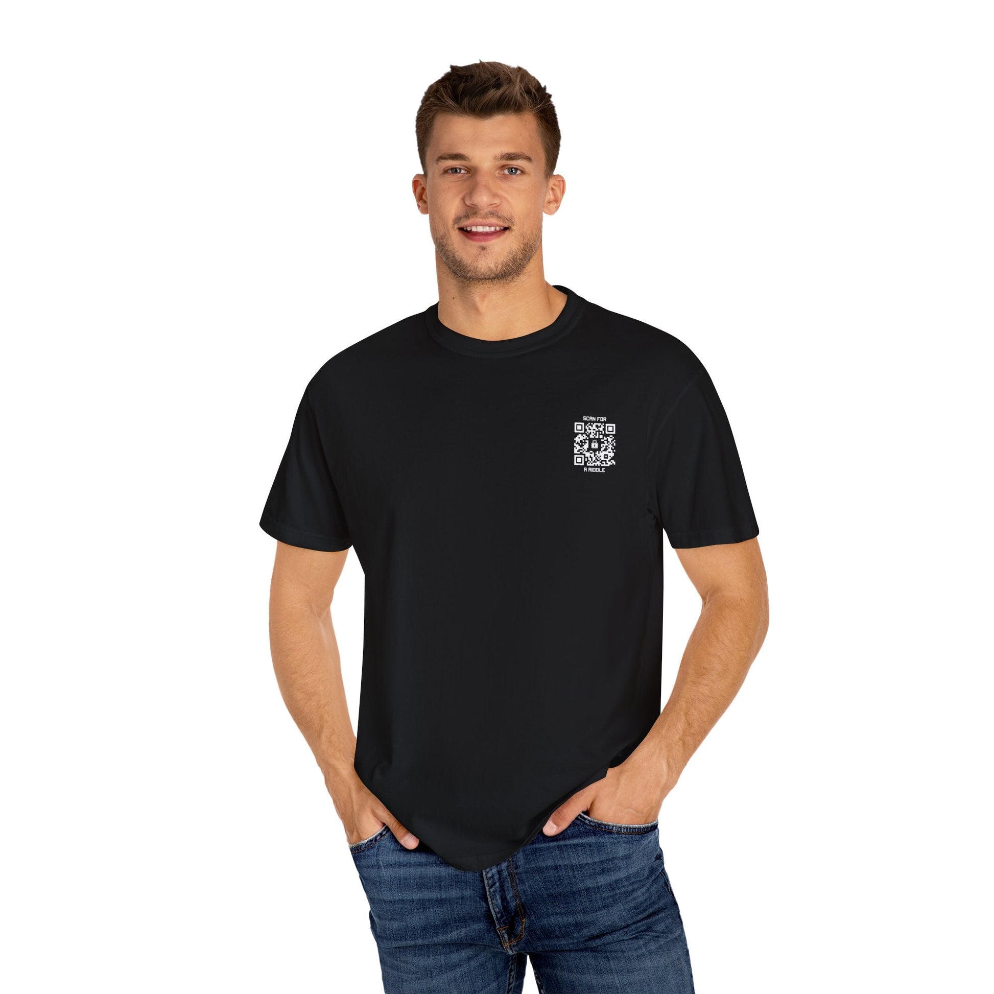 Hidden – T-shirt – Scan for a Riddle - QR NATION