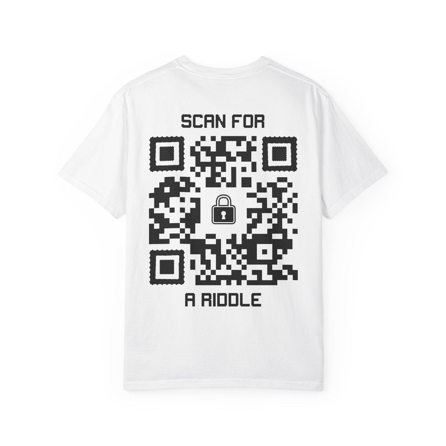 Hidden – T-shirt – Scan for a Riddle - QR NATION