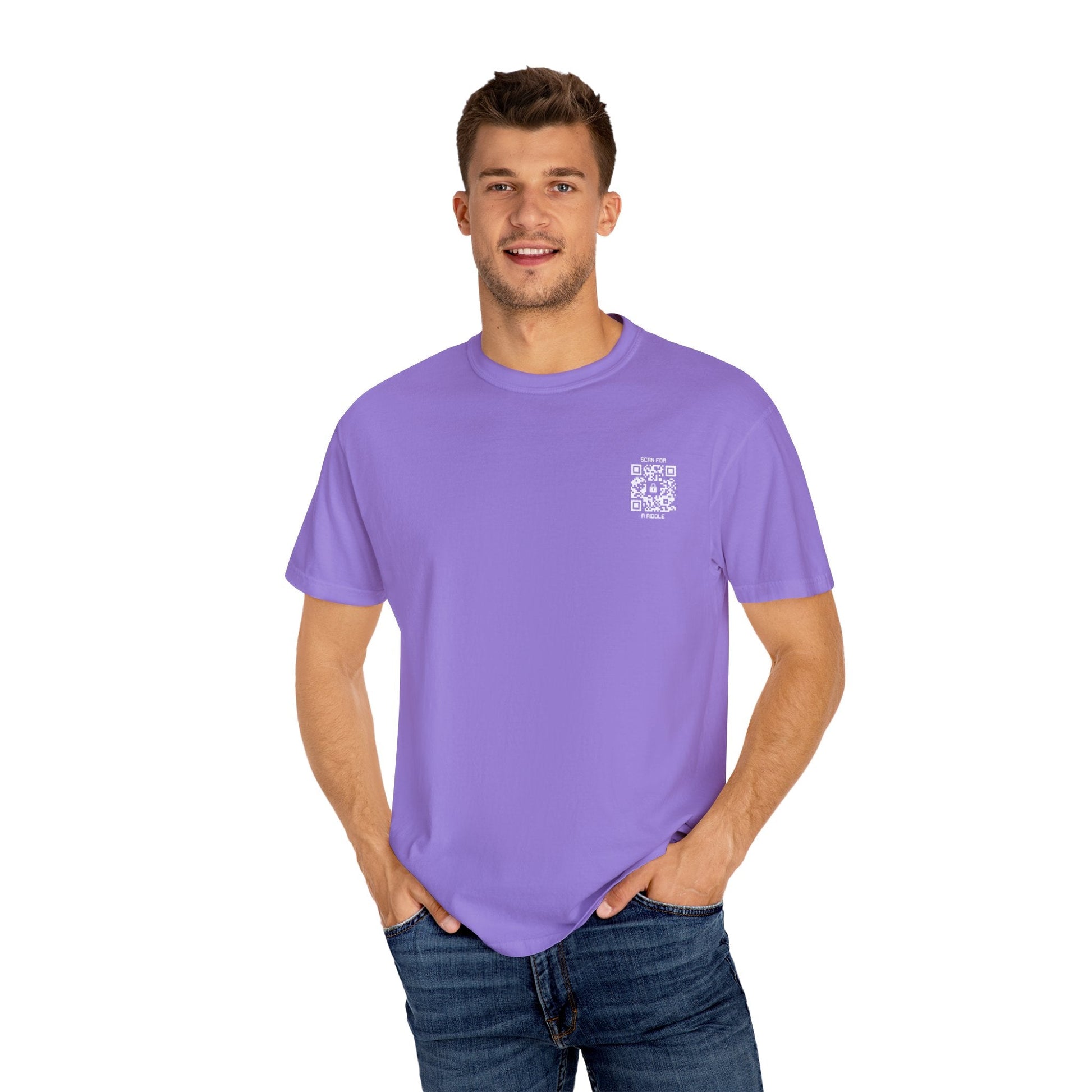 Hidden – T-shirt – Scan for a Riddle - QR NATION
