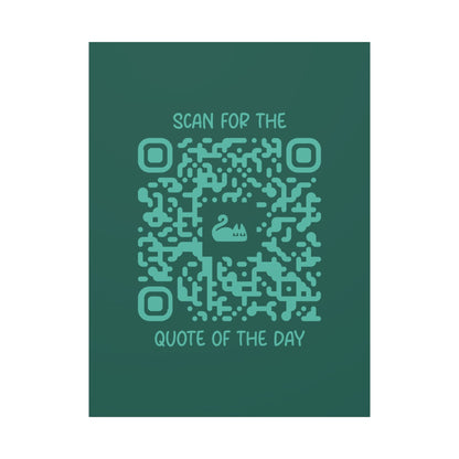 Home & Cozy – Canvas – Green – Scan for the Quote of the Day - QR NATION