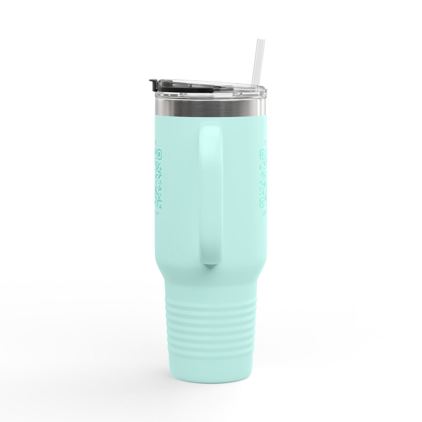 Home & Cozy – Insulated Travel Mug – Scan for the Quote of the Day - QR NATION
