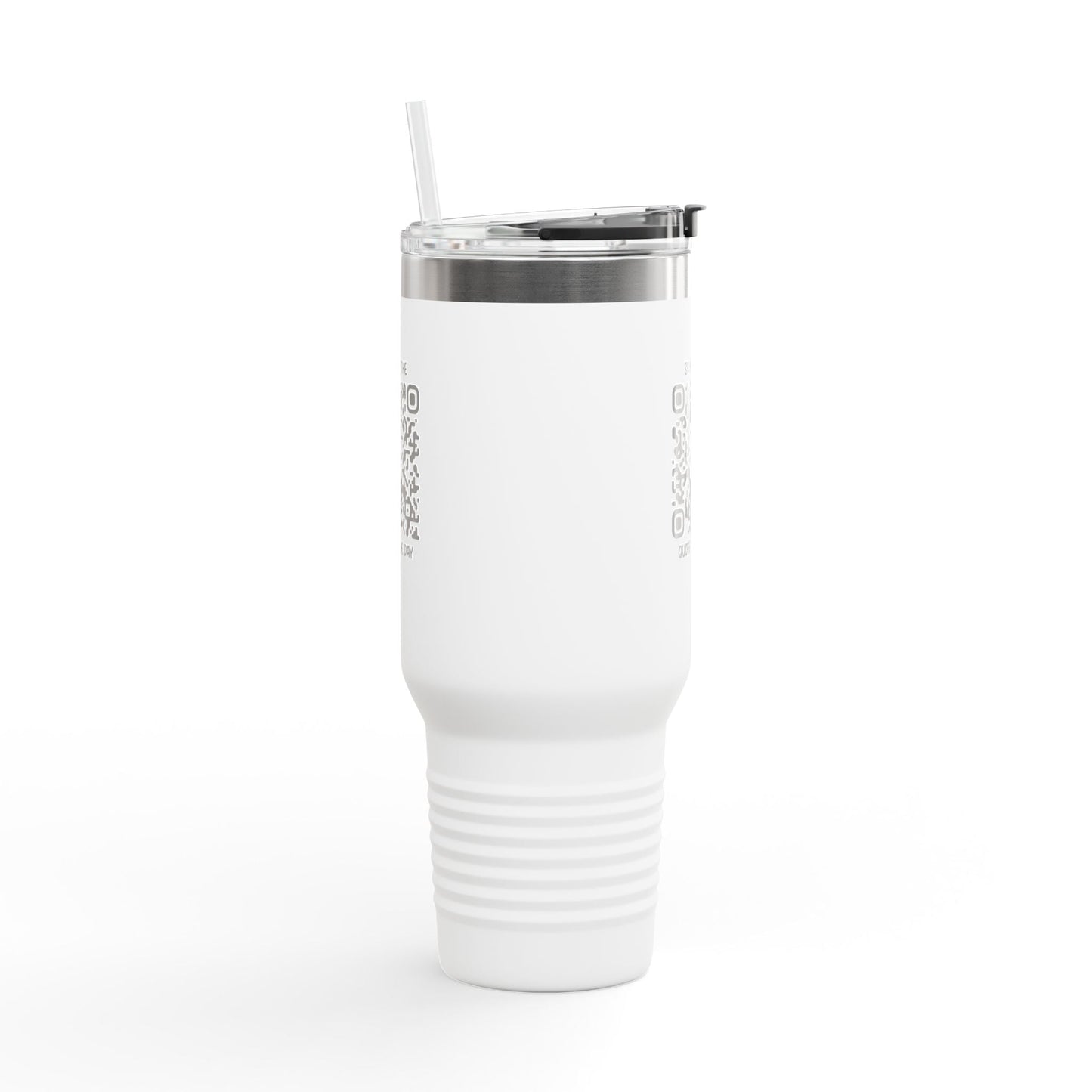 Home & Cozy – Insulated Travel Mug – Scan for the Quote of the Day - QR NATION