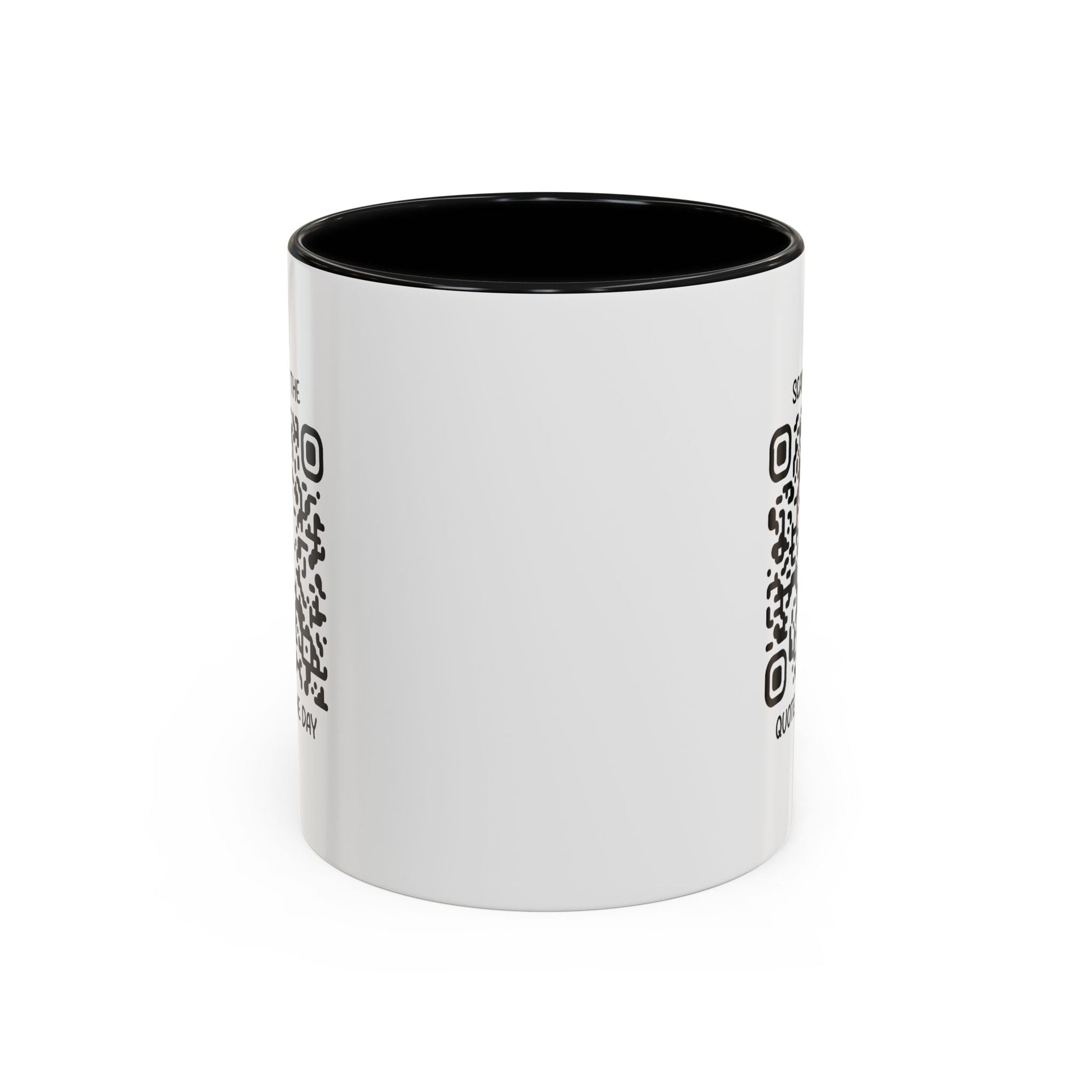 Home & Cozy – Mug – Black – Scan for the Quote of the Day - QR NATION