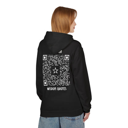 Inspiration – Hoodie – Scan for Wisdom Quotes - QR NATION