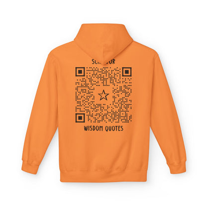 Inspiration – Hoodie – Scan for Wisdom Quotes - QR NATION