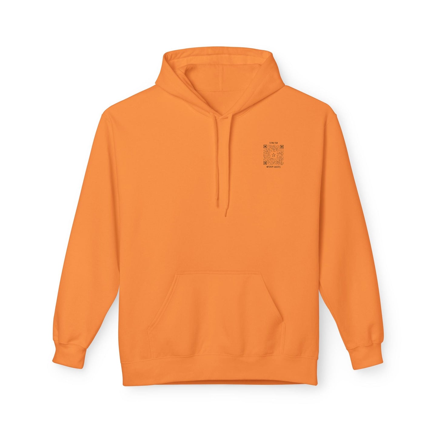 Inspiration – Hoodie – Scan for Wisdom Quotes - QR NATION