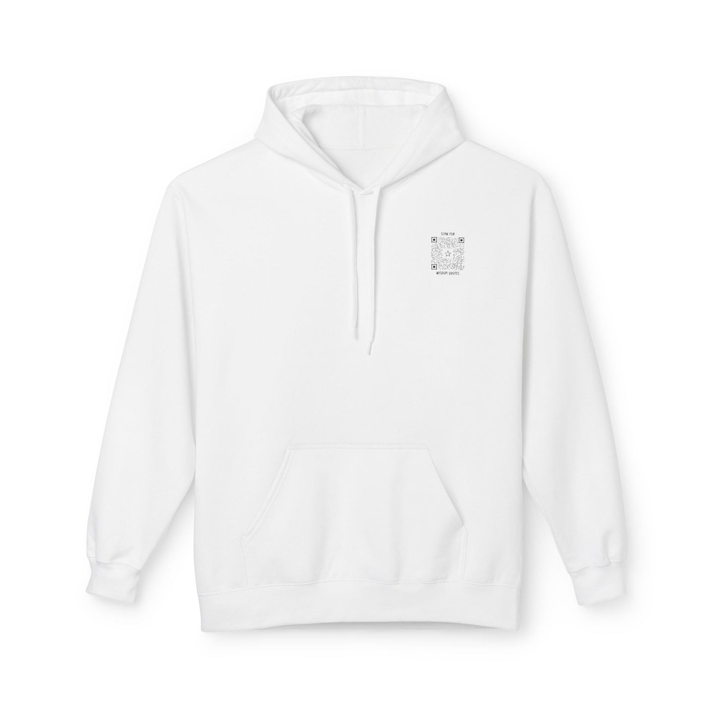 Inspiration – Hoodie – Scan for Wisdom Quotes - QR NATION
