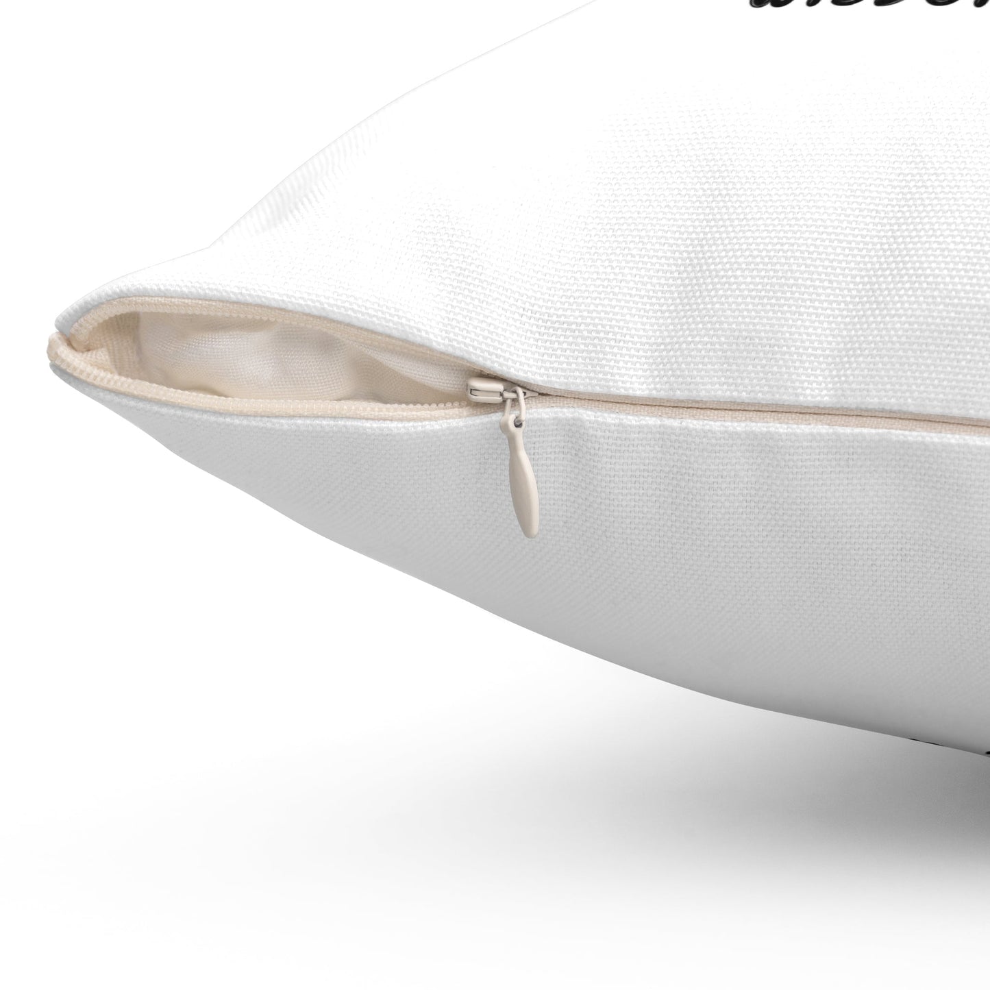 Inspiration – Pillow – White – Scan for Wisdom Quotes - QR NATION