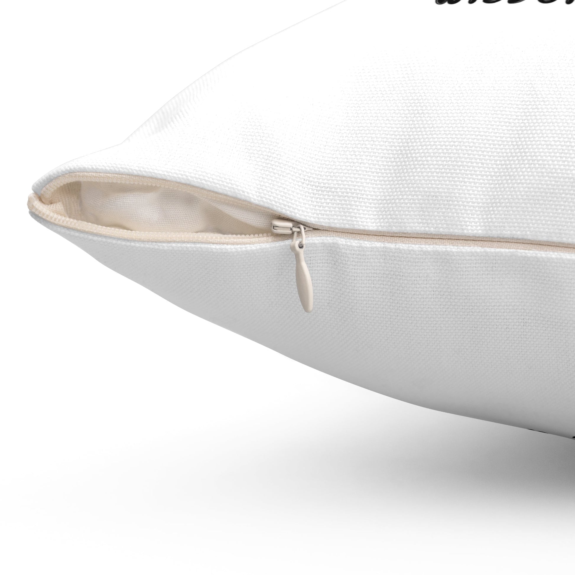 Inspiration – Pillow – White – Scan for Wisdom Quotes - QR NATION
