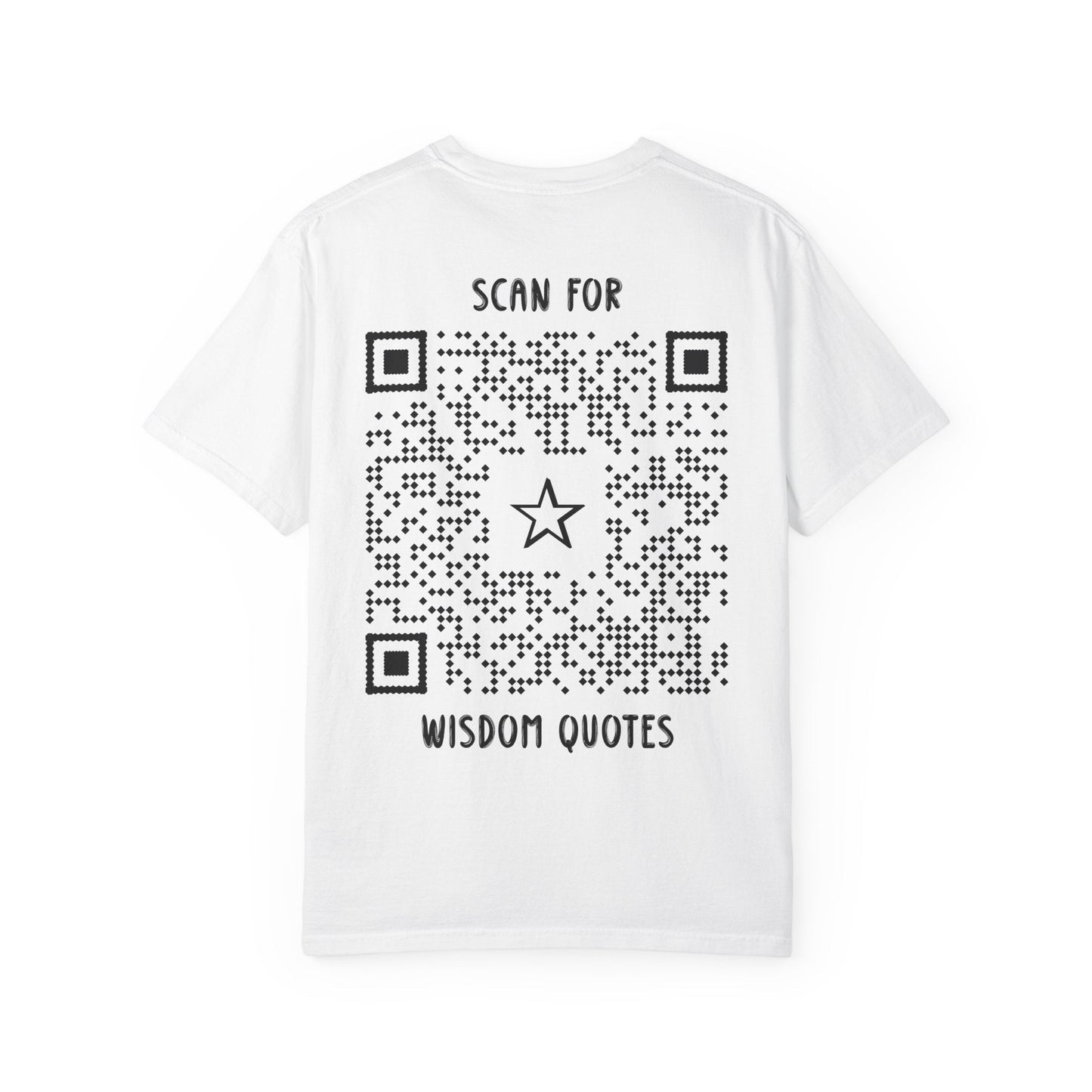 Inspiration – T-shirt – Scan for Wisdom Quotes - QR NATION