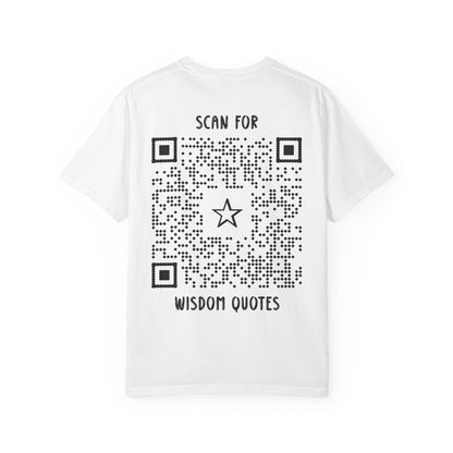 Inspiration – T-shirt – Scan for Wisdom Quotes - QR NATION